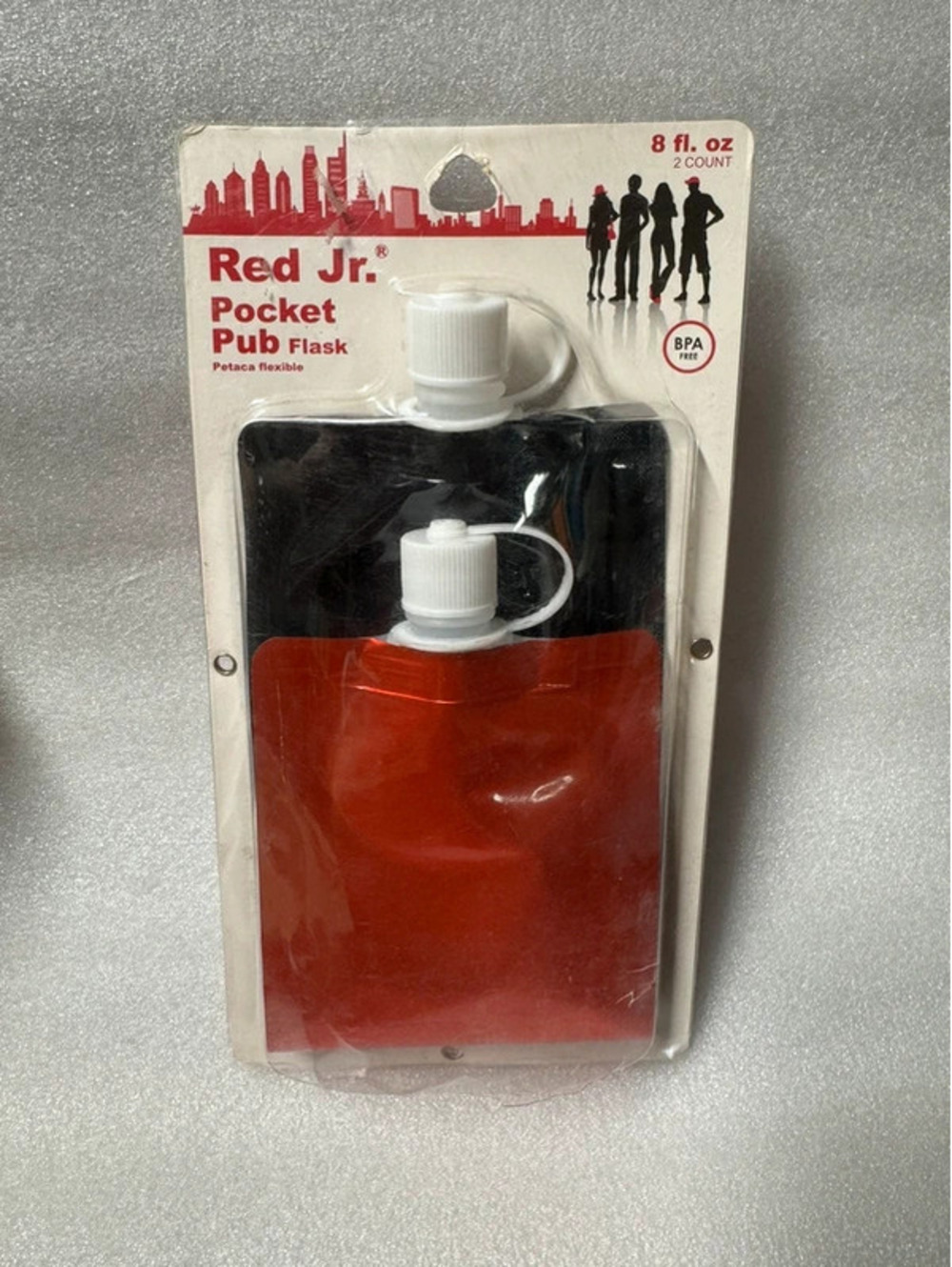 Red Jr. Pocket Pub, 4x6 Inches, 8 Ounces